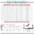 thumbnail image 4 of Ruyang Women's Beach Drill Glitter Shoes Hollow Casual Slippers Flat Shoes Retro Rhinestone Support Slippers Women Plantar, 4 of 8