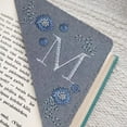 thumbnail image 1 of Huayishang ?? 26 Letters Elegant Personalized Hand Embroidered Corner Bookmark Four Seasons Fun Bookmark Decoration Handmade Custom Letter Bookmark Hand Stitched Corner Bookmark, 1 of 4