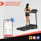 thumbnail image 5 of Caminadora Electrica Centurfit Pantalla Touch Motinor Cardiaco Estructura Plegable 15 Niveles De Inclinacion Automatica Conexion App Bluetooth, 5 of 9