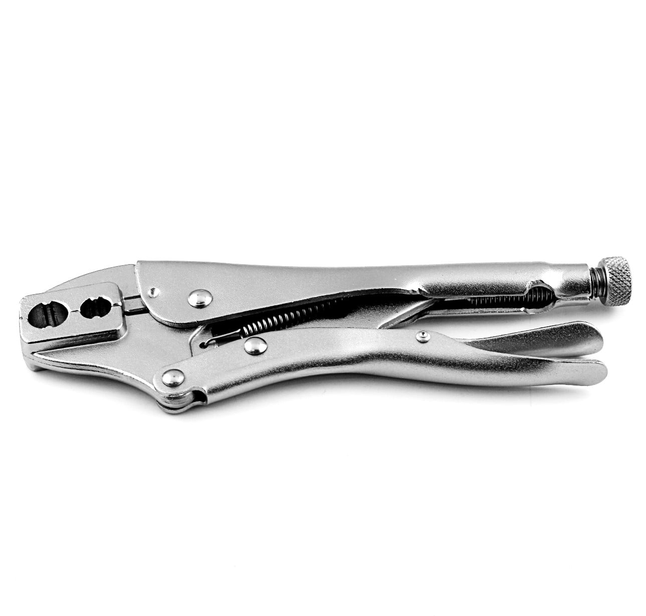 WeldingCity Hose Crimper (Crimping Tool) 2-hole Lock-type Jaw for 1/4" and 3/16" Hose Ferrule