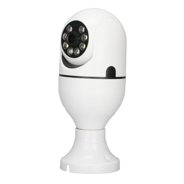 Cámara inteligente WiFi con bombilla E27, 1080P, reproducción remota en tiempo real, intercomunicador bidireccional para Google Home, TUYA, 110-240 V, luz dual