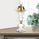 thumbnail image 4 of Quemador de incienso de cristal Bakhoor, soporte de metal decorativo estilo árabe con C, 4 of 9