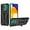 Green, variant on Case for Galaxy A22 5G,Military Grade [Built-in Kickstand] with Card Holder Dual-Layer Design Heavy Duty Shockproof Protection Phone Case for Samsung Galaxy A22 5G/Boost Celero 5G (Purple)