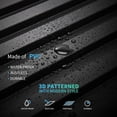 thumbnail image 5 of Slat Wall Panel, 3D Fluted Textured Panel 12-Tile 19.7 x 19.7in. - Cover 32 Sq.Ft., Black, 5 of 7