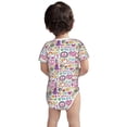 thumbnail image 6 of Rocae Peace Love and Dove Flower Power for Baby Climbing Clothes Soft Baby Romper for Active Infants Comfortable and Breathable Crawling Jumpsuit Unisex Baby Outfit 18 Months, 6 of 8