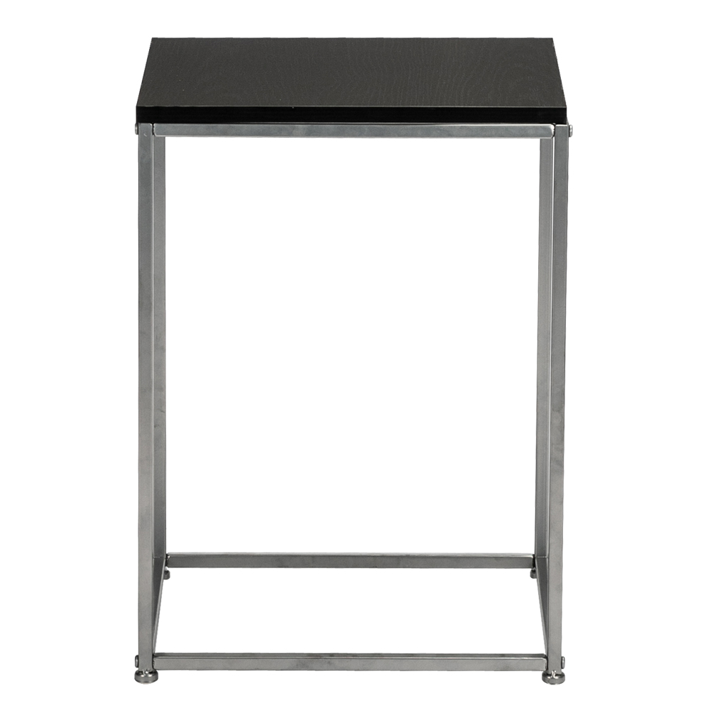 Kshioe Metal Side Table End Table Single Layer Snack Table, Gray - image 3 of 6