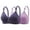 Purple, variant on Women's Everyday Bra - 2 Pack Comfy No Underwire Support Push Up Underwear Bra for C Cup/D Cup