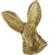thumbnail image 1 of Rabbit Forma De Cabeza Bloqueadora De Latón Dreeser Closet Cocina Gabinete Tiradores Manija Sunnimix Perilla de tirón del cajón, 1 of 8