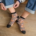 thumbnail image 3 of Naloa Cute Little Fox Ankle Socks for Women Non Slip Socks No Show Socks Classic Low Cut Casual Socks Casual Socks, 3 of 7