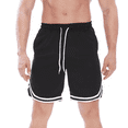 thumbnail image 2 of Short Pantalones De Baloncesto Talla 2XL Negro, 2 of 3