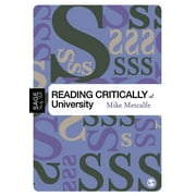 Sage Study Skills: Reading Critically at University (Paperback)