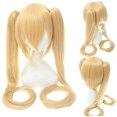 thumbnail image 1 of Wig Long Straight with 2 Ponytail Wig Hatsune Miku Cosplay, 1 of 1