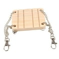 thumbnail image 3 of 4x Columpio Colgante para Hámster, Cama para Ejercicios, Juguete de Madera, para El Hogar, Jaula de Fácil Instalación, Juguetes, 4 piezas, 3 of 8