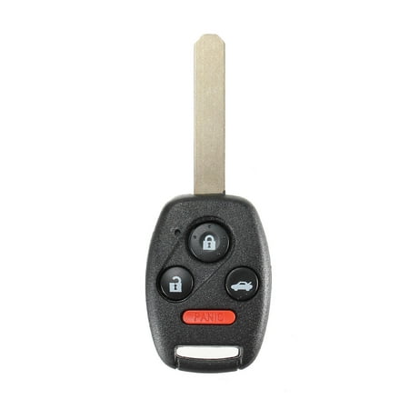 Keyless Entry Remote Key Fob Shell Case Replacement For Keycase 2008-2011 Accord 4 Buttons