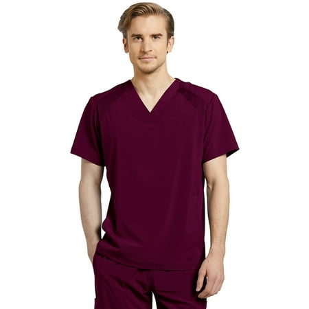

Fit by White Cross Men s V-Neck Solid Scrub Top