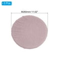 thumbnail image 2 of Funda para taburete de bar Uxcell de 11", paquete de 3 fundas para taburete de 11"-16", rosa claro, 2 of 7