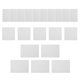 thumbnail image 1 of 20 Piezas Selladores de Aisladores Salida Aislamiento Pared, Almohadillas EléCtrica para Luz, Enchufe Interruptor, 1 of 5