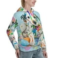 thumbnail image 6 of Disketp A Funny Little Dalmatian Puppy Womens Casual Hoodies Crew Neck Long Sleeve Sweatshirts Pullover Tops-Large, 6 of 7