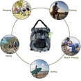 thumbnail image 5 of Ficarrico Bolsa de ducha solar al aire libre Camo 20L Camping baño bolsa de agua plegable PVC bolsa de baño portátil bolsa de almacenamiento de agua, 5 of 5