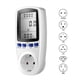 thumbnail image 5 of Zócalo del medidor de consumo de energía: amperímetro de voltaje de vatios de potencia de control de uso de electricidad, medidor de amperios de voltaje de vatios de potencia para control Shisiq,, kaili Sencillez, 5 of 5