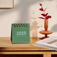 thumbnail image 6 of Holloyiver Mini Desk Calendar 2025, Standing Flip Small Desk Calendar- 2025 Monthly Desktop Calendar-Thick Paper Twin-Wire Binding for Home or Office Decoration Daily Plan Record (Green), 6 of 7
