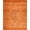 Orange, Pattern 1, variant on ODIKA 4'x6' Burnt Orange Cheetah Print Leopard Washable Area Rug Spotted Jungle Motif Botanical Scatter Wild Layout for Dorm Room, Small Living Stain Resistant Low Profile, Easy Care