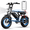 Black, variant on WINDHORSE Electric Bike for Adults, 20 mph 35-65 Miles 16" Fat Tire E Mountain Bike Built-in Speaker, 1255W Peak Electric Bicycle UL