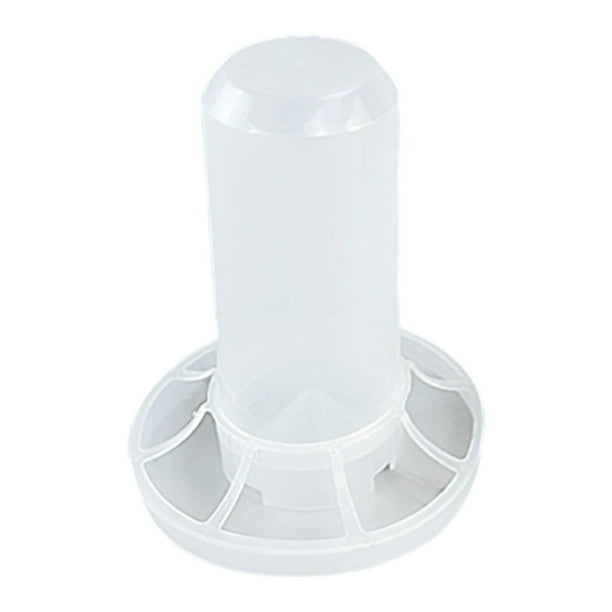 Comedero automático para pollos, comedero para aves de corral, conjunto de suministros para gallinas con puertos para 350 ml de agua