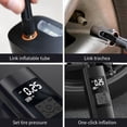 thumbnail image 4 of TFixolPortable Wireless Air Compressor Battery Power Tire Inflator Rechargeable Cordless Emergency LED Electric Air Pump For Car Bicycles Motorcycle Balls 150 PSI, 4 of 7