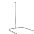 thumbnail image 4 of Utopia Alley Rustproof Wall Mounted Hoop Shower Rod for Clawfoot Tub, Chrome, 4 of 9