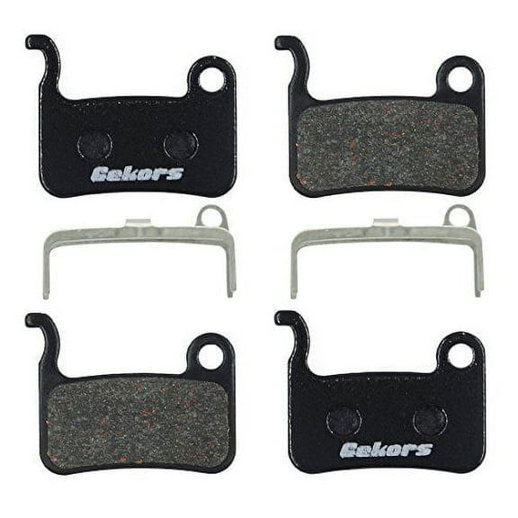 Gekors Semi-Metallic Bicycle Disc Brake Pads for Shimano XTR M965/M966/M975,Saint M800,Alfine S500/S501,2 Pairs