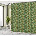 thumbnail image 4 of Ambesonne Botanical Shower Curtain, Tropical Leaves Forest, 69"Wx70"L, Evergreen and Olive Green, 4 of 4