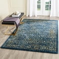 thumbnail image 2 of SAFAVIEH Evoke Candida Traditional Distressed Area Rug, Navy/Gold, 8' x 10', 2 of 2