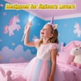 thumbnail image 2 of Linterna LED recargable Tepreswes para niños, unicornio, color rosa, 4-6 años, 2 of 7