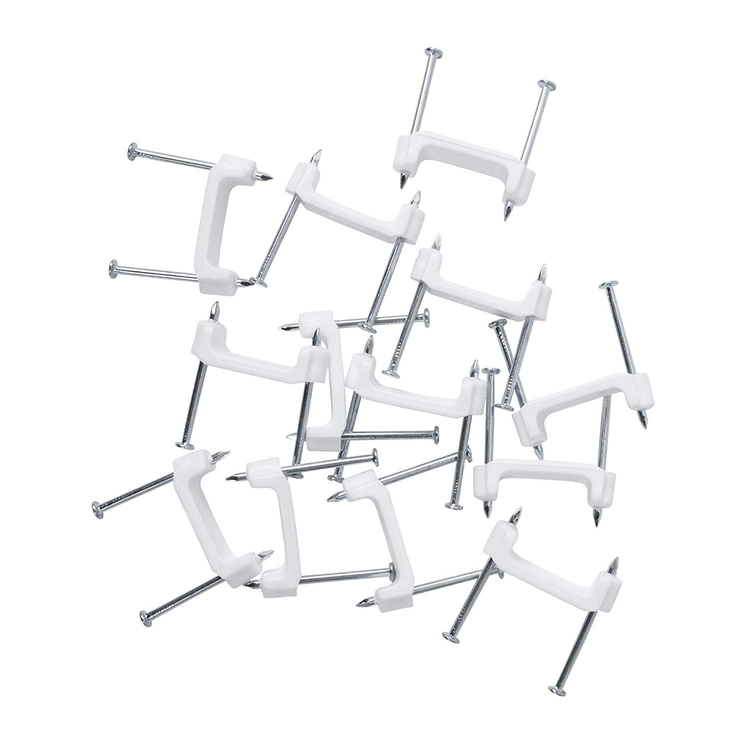 Gardner Bender PS-50 Plastic Staple, 1/2 in., 14/2, 12/2, 10 Gardner Bender PS-50 Plastic Staple, 1/2 in., 14/2, 12/2, 10