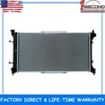 thumbnail image 1 of 1second Radiator Compatible with Subaru Legacy 1995-1999 95 96 97 98 99 H4 2.2L Part 1839, 1 of 1