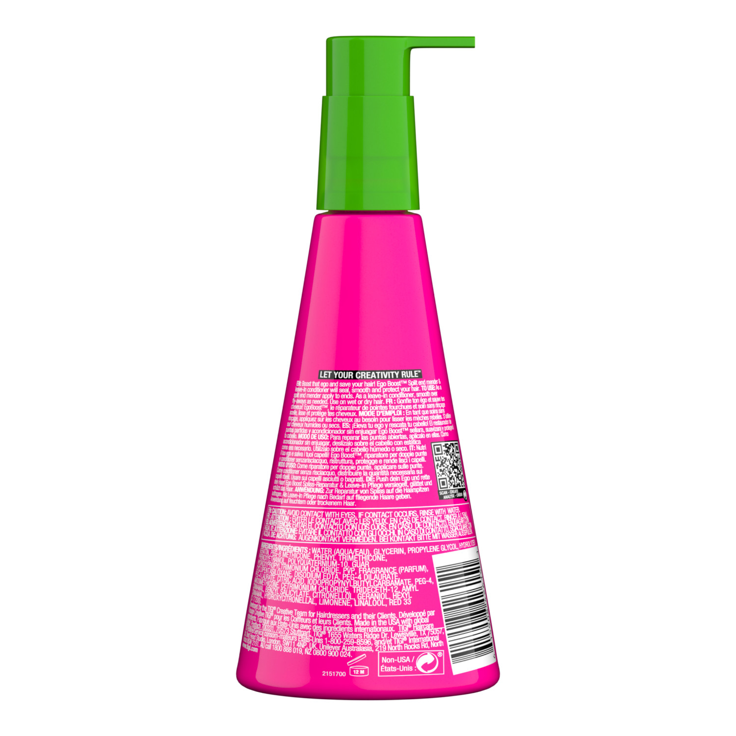 Bed Head Ego Boost Split End Mender Leave-In Conditioner, 8 oz photo 8