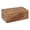 Burnt Medium, variant on Carved Scallop Mango Wood Box with Lid, Medium Burnt Medium Wood Box, Handmade Decorative Box with Lid for Use As Memory Box, Keepsake Box, Photo Storage Box, and more, 7.5” x 4.5” x 3”