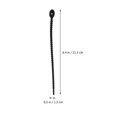 thumbnail image 2 of LEEYNEER OFFIGAM 2Pcs Durable Plastic Embroidery Hoops Imitation Wood for Cross Stitch and Quilting, 2 of 6