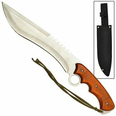 Knife World Devastator Bowie 9.75 in Fix Blade Tactical Knife, with Sheath