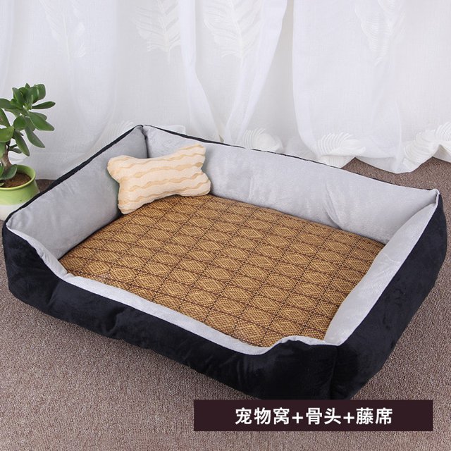 Amazon Kennel Pet Kennel Dog Mat Sleeping Dog Bed Small Dog Sleeping Mat Cold Mat Cat Kennel All Seasons Universal