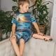thumbnail image 4 of Fotbe Ocean View Bedroom Pijama Estampada de 2 Piezas para Niños – Ropa de Dormir de Manga Corta Cómoda para Niños y Niñas, Camiseta y Shorts de Algodón-Large, 4 of 6