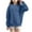 Blue, variant on Ashirexll Fall Sweatshirts for Girls Crewneck Sweatshirts 4-15 Years Boys and Girls Lightweight Sports Pullover Hoodie Casual Round Neck Long Sleeve Tops