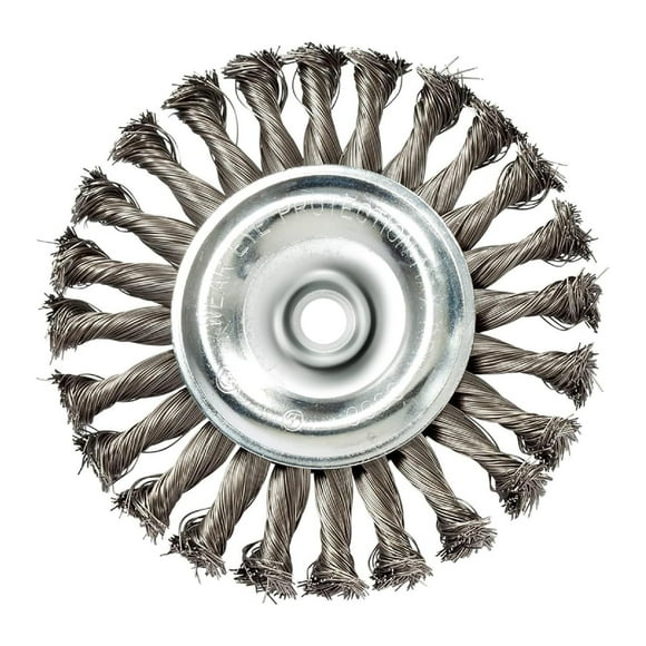 Rueda de alambre con nudos Mercer Industries 186540-5 x 1/2 x 5/8-11