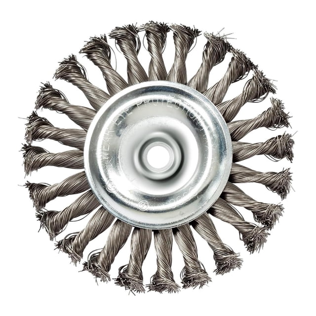 Rueda de alambre con nudos Mercer Industries 186540-5 x 1/2 x 5/8-11