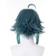 thumbnail image 4 of Pelucas de pelo de Cosplay mullidas con degradado azul con flequillo pelucas para Cosplay Xiao pelucas de anime pelucas de disfraz de Halloween azul/verde -, 4 of 5
