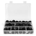 thumbnail image 2 of FLAMEEN 145pcs Nylon Plastic Hex Nut Cover Bolts Protection Cap M4 M5 M6 M8 M10 M12 Hardware Fasteners,Nylon Plastic Hex Nuts Cap,Bolts Cap, 2 of 8