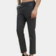 thumbnail image 5 of Pantalones deportivos de longitud completa para hombre, con bolsillo y cremallera, color liso, cintura elástica, pierna recta, pantalones de nueve pulgadas para hombre., 5 of 5