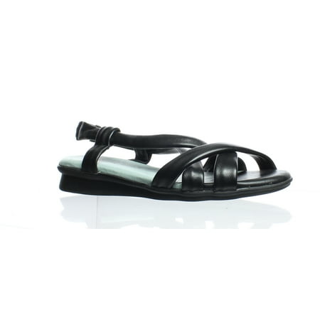 David Tate Womens Slide - David Tate Womens Bay Black Lamb Slides Size 5