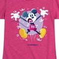 thumbnail image 3 of Disney - Mickey Jump - Youth Girls Short Sleeve Graphic T-Shirt, 3 of 5